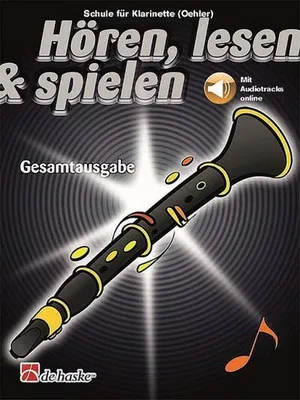 Produktbild von Hören, lesen & spielen Gesamtausgabe Klarinette