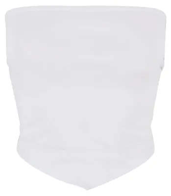 Produktbild von Urban Classics - Oberteil Bandeau für Damen TN1238 (L) (Weiß)