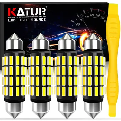 42 mm Festoon C5W Halogen, 4 Stück, 1,65 Zoll