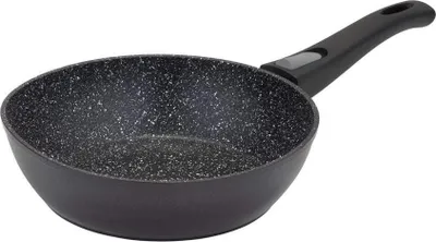Produktbild von Resto Kitchenware Leo, Rund, Allzweckpfanne, Schwarz, PFLUON, Leo, 200 °C