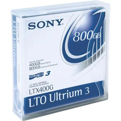 Produktbild von Sony LTX400W, Leeres Datenband, LTO, 800 GB, 1,26 cm, 680 m, 10 - 45 °C