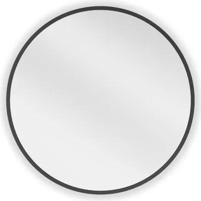 Obrázek produktu pro Mexen Loft kulaté koupelnové zrcadlo 35 cm, černý rám - 9850-035-035-000-70