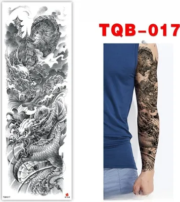 Immagine prodotto di INF Adesivo con tatuaggio temporaneo per tutto il braccio 8