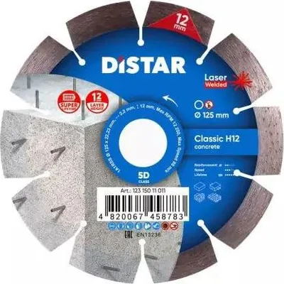 Image de DISTAR CLASSIC H12 DIAMOND Lame 125 x 2,2/1,3 x 22,23mm