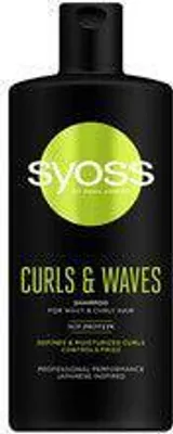 Produktbild von Schwarzkopf Syoss Curls &amp; Waves Šampon na posílení kudrlin 440ml