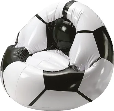 Immagine prodotto di Sedia da calcio gonfiabile "Big" bianco/nero bianco/nero