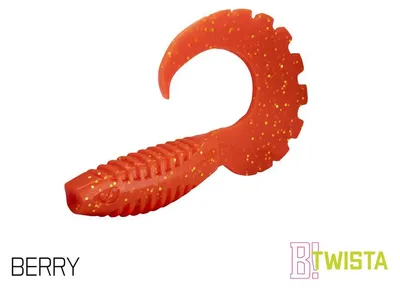 Produktbild von DELPHIN TWISTA UVs, Gummiköder, 8cm, BERRY, 101003845