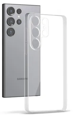 Produktbild von Handyhülle für Samsung Galaxy S23 Ultra Hülle Transparent Flexibel Elastisch Case Cover Backcover Schutzhülle