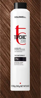 Produktbild von Goldwell Topchic Zero 7N Mittelblond 250 ml, Dunkelblond, 7N, Medium Blonde, Unisex, 250 ml, Alle Haare