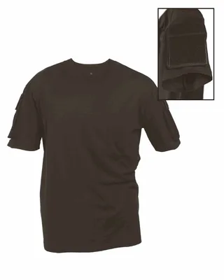 Produktbild von MIL-TEC Tactical T-Shirt schwarz Combat Shirt Einsatz-Shirt Army Paintball Shirt L