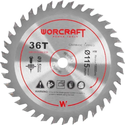 Obrázek produktu pro Kotouč pro Worcraft CMCS-S20LiB, 115x9,5 mm, 36T, pilový