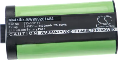 Produktbild von vhbw Akku Ersatz für Logitech 533-000146 für Lautsprecher Boxen Speaker (3400 mAh, 7,4 V, Li-Ion)