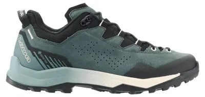 Immagine prodotto di Lowa Explorer GTX: scarpe da trekking basse da uomo, impermeabili e robuste, con membrana in Gore-Tex e suola Vibram, blu ardesia/nero, taglia 44,5