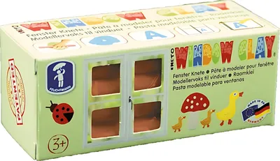 Obrázok produktu pre Feuchtmann Window Clay, Hnedá, Detské, Chlapec / dievča, 3 rok / roky, Modelárska hlina, Európa