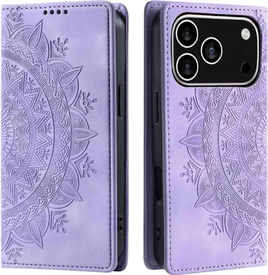 Produktbild von Hülle für Apple iPhone 17 Pro Handyhülle Flip Case Cover Tasche Etui Mandala