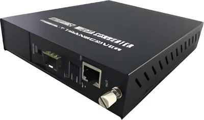 Produktbild von LevelOne FVM-1000 - Medienkonverter - 100Mb LAN - 10Base-T, 100Base-FX, 100Base-TX - RJ-45 / SFP (mini-GBIC)