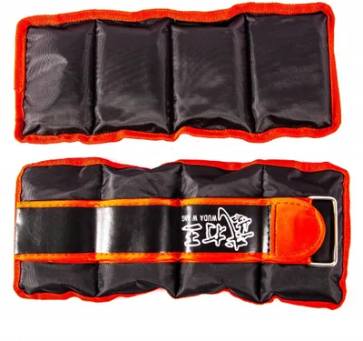 Produktbild von Gewichtsmanschetten 3kg Set (2x1,5kg) - Laufgewichte für Knöchel & Handgelenke Fitness