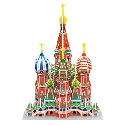 Produktbild von Modell zum Selberbauen Basilius-Kathedrale