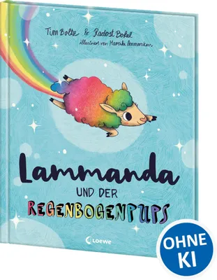 Image de Lammanda und der Regenbogenpups: Ein lustiges Bilderbuch über Andersartigkeit, Akzeptanz und Toleranz für Kinder ab 3 Jahren