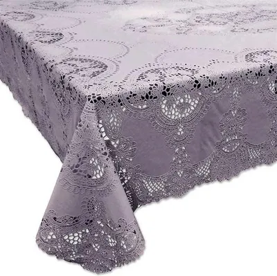 Produktbild von Unique Living - Tischdecke - Innen- und Außenbereich - Amira - Vinyl - 137x180cm - Flieder