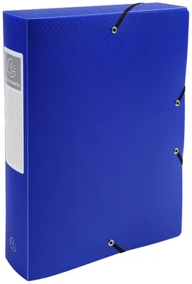 Produktbild von Exacompta - elastobox Rückseite von 6 cm sortierte Farben