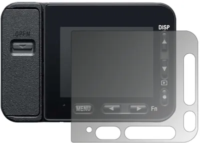 Produktbild von Blickschutzfolie für Sony DSC-RX0 II matt Schutzfolie Folie Display Schutz dipos