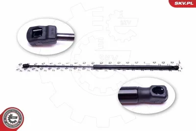 Image de ESEN SKV Ressort à gaz Amortisseur de capot 723 mm pour VW PASSAT Variant (3B5) 280 N 52SKV045