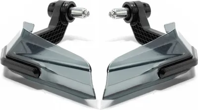 Obrázek produktu pro Ochranný kryt rukou pro motocykly, vysoce pevný, nárazuvzdorný ochranný kryt proti větru z řídítek pro motocykly, ČERNÝ