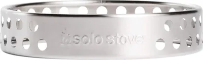 Produktbild von Solo Stove Ranger Ständer für Feuerstelle, Ø 33 cm, 7 cm hoch, Edelstahl, Bodenschutz