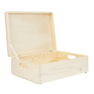 Produktbild von Holzbox M. Deckel, Ca. 40 X 13,5 X 30 Cm