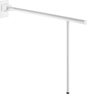 Immagine prodotto di Delabie maniglia di sostegno pieghevole Be-Line con piede D42 L.850 alluminio bianco