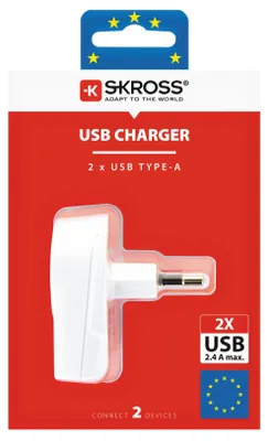 Produktbild von Skross 1302421, Drinnen, AC, Weiß