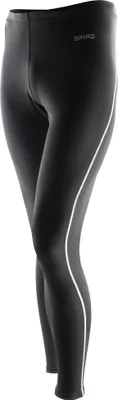 Produktbild von Spiro Herren Bodyfit Sportunterhose / Sportleggings RW1488 (XL-2XL) (Schwarz)