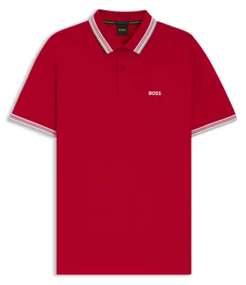 Produktbild von BOSS Herren Polohemd, Normal, Rot, L
