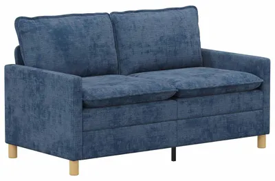 Produktbild von vidaXL Sofa Blau 156 x 81 x 87,5 cm Polyester