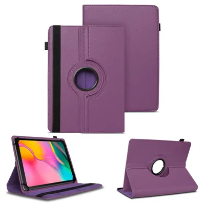 Produktbild von Tablet Tasche für Samsung Galaxy Tab A 10.1 2019 Hülle Schutzhülle 360° DrehbarFarben:Lila
