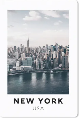 Produktbild von MuchoWow® Mauspad Mousepad Amerika - New York - Architektur 18x27 cm - Mousepads - Maus Mat - Pad - Mausunterlage