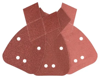 Produktbild von Schleifblatt-Set für Multischleifer K=80 / 120 / 180, 6-tlg.