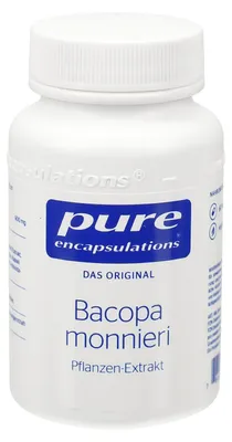 Obrázok produktu pre Pure Encapsulations Bacopa monnieri kapsule, 60 kapsúl. Kapsule