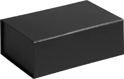 Immagine prodotto di Scatola regalo con cerniera, scatola magnetica plastificata opaca NERO Formato 20x13x7cm 10 pz.
