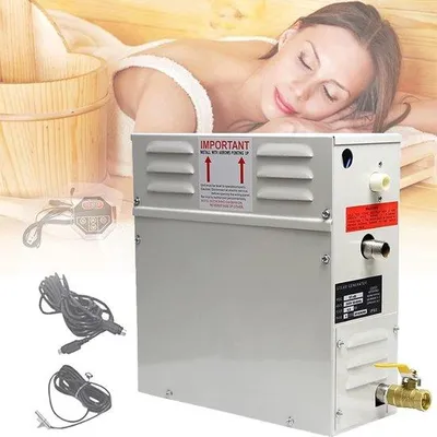 Produktbild von Famanu Dampfgenerator Sauna - Digitale Temperaturregelung für 3-10 m³ Räume