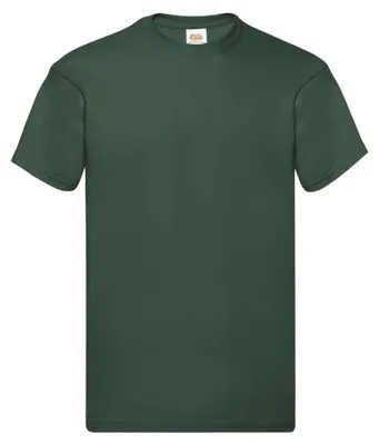 Image de Fruit of the Loom - T-shirt « Original » pour homme FK2910 (XXL) (vert bouteille)