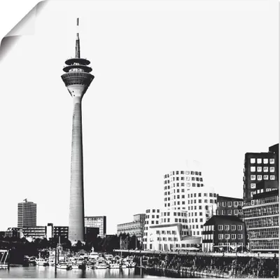 Produktbild von ARTland Poster Düsseldorf Collage Skyline 15 Größe: 30x30 cm