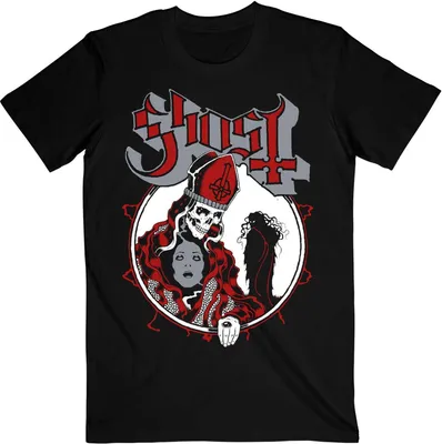 Image de Ghost - "Hi-Red Possession" T-shirt Homme/Dame Unie RO1666 (XXL) (Noir)
