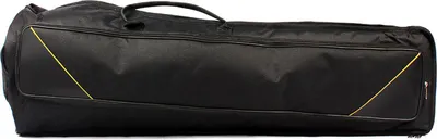 Obrázok produktu pre Batoh na trombón z oxfordskej tkaniny, batoh s nastaviteľnými ramennými popruhmi, taška s 5 mm bavlneným polstrovaním pre altový/tenorský trombón 600D odpudzujúca vodu (čierna)