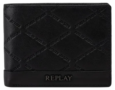 Produktbild von REPLAY Geldbörse Wallet Black schwarz