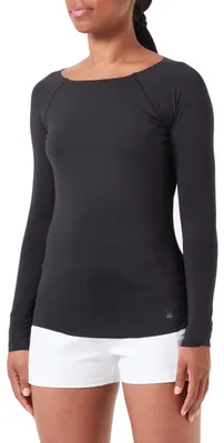 Produktbild von Triumph Damen Flex Smart Top LSL EX 01 Pajama Top, SCHWARZ, L