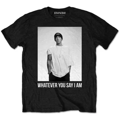 Produktbild von Eminem Whatever Black S T-Shirt