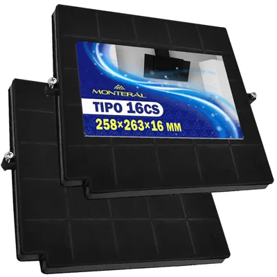 Produktbild von 2 x Kohlefilter für Dunstabzugshaube Typ 16CS