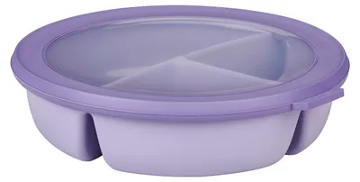 Produktbild von Mepal - Bento Schüssel mit 3 Fächern Rund Cirqula - 1 l - Vivid lilac
